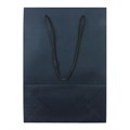 Blue Paper Bag/Rope Handles Large 180x250x85mm Alternative Image