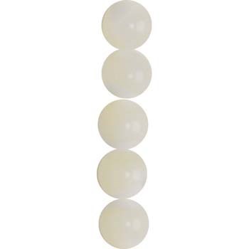 3mm Round shaped Mother of Pearl (MOP) shell bead 40cm strand