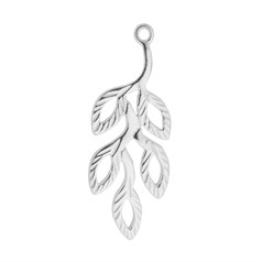 Cascading Leaf Charm/Pendant Appx 31x11.5mm  STS