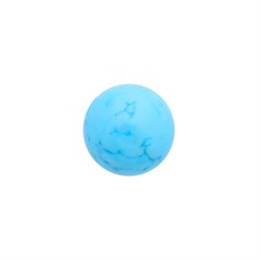 10mm Turquoise (Natural Colour Enhanced) Gemstone Cabochon