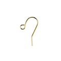Shepherds Crook Earwire 14mm Gold Plated Alternative Image