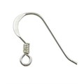 STS Essentials  - Fish Hook Earwire with Spring 20x15mm Sterling Silver NETT Alternative Image