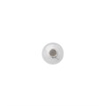 3mm Shiny Saucer shaped Bead 1.0mm Hole ECO Sterling Silver (STS) Alternative Image