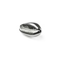 Cowrie Shaped Bead 16x10mm Sterling Silver (STS) Alternative Image