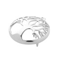 Tree of Life 31mm Cage Pendant Silver Plated Alternative Image