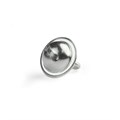 Round Jingle Bell Charm with Loop 8mm Sterling Silver (STS) Alternative Image