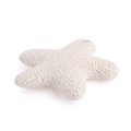 50mm Lava Rock Starfish Pendant - White Alternative Image