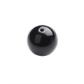 20mm Round gemstone bead Black Onyx/Agate (Single bead) Alternative Image