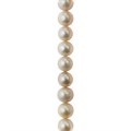 9-10mm Potato Pearl Bead Superior Lustre Side Drilled Natural Pink 40cm Strand Alternative Image