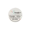 Parawire 20 Gauge (0.81mm) Non Tarnish Silver Plated Wire 25ft (7.6m) Spool Alternative Image