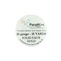 Parawire 22 Gauge (0.64mm) Non Tarnish Faux Gold Wire 15 Yard (13.7m) Spool Alternative Image
