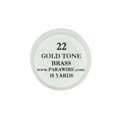 Parawire 22 Gauge (0.64mm) Gold Tone Brass Wire 15 Yard (13.7m) Spool Alternative Image
