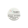 Parawire 24 Gauge (0.51mm) Non Tarnish Solid Faux Gold Wire 20 Yard (18.2m) Spool Alternative Image