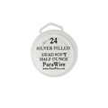 Parawire 24 Gauge Dead Soft  (0.51mm) silver filled Wire 25ft (7.6m) half ounce (14g) Alternative Image