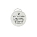 Parawire 24 Gauge Half Hard (0.51mm) silver filled Wire 25ft (7.6m) half ounce (14g) Alternative Image