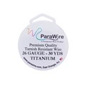 Parawire 26 Gauge (0.41mm) Titanium Colour Wire 30yd (27.4m) Spool Alternative Image
