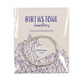 Moonstone Bracelet Hematine with White Silver Plating - Birthstone June Alternative Image