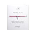 Handmade Wish Bracelets (Pinks) Set of 6 Sterling Silver Alternative Image