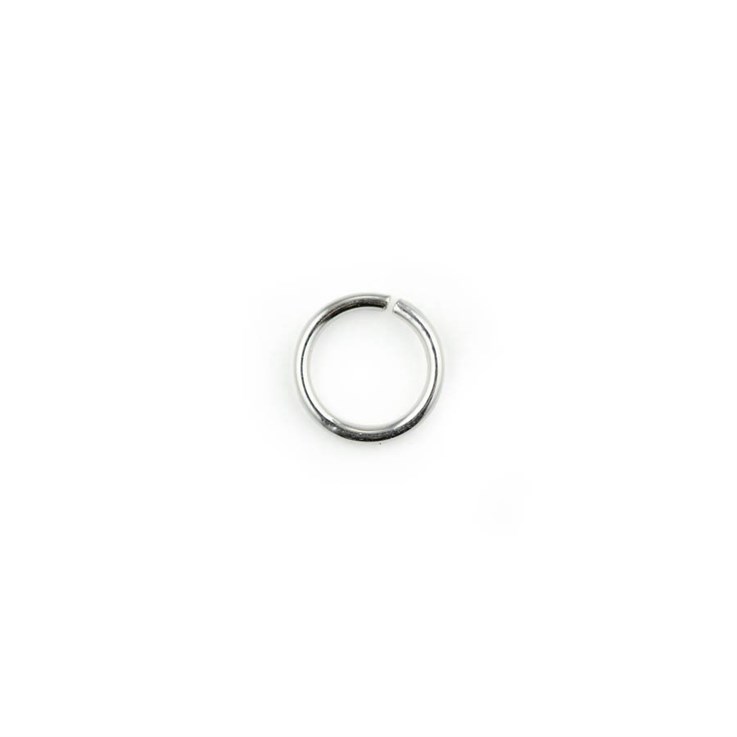 5mm Jump Ring 0.6mm (unsoldered) Sterling Silver (STS)