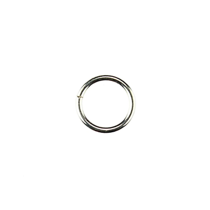 8mm Jump Ring 1mm (unsoldered) Sterling Silver (STS)