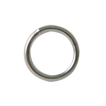 8mm Soldered Jump Ring 1.2mm Sterling Silver (STS)