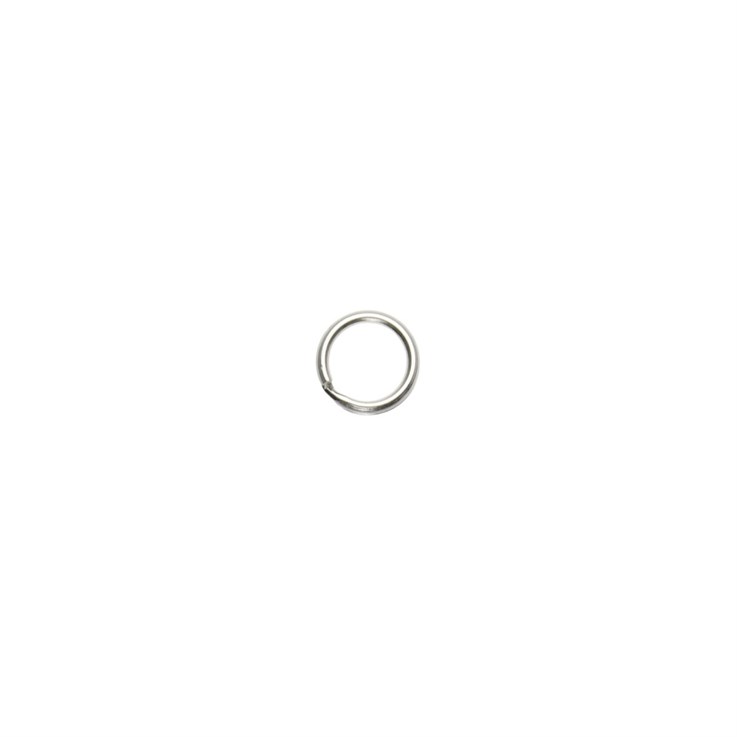 7mm Split Ring ECO Sterling Silver (STS)