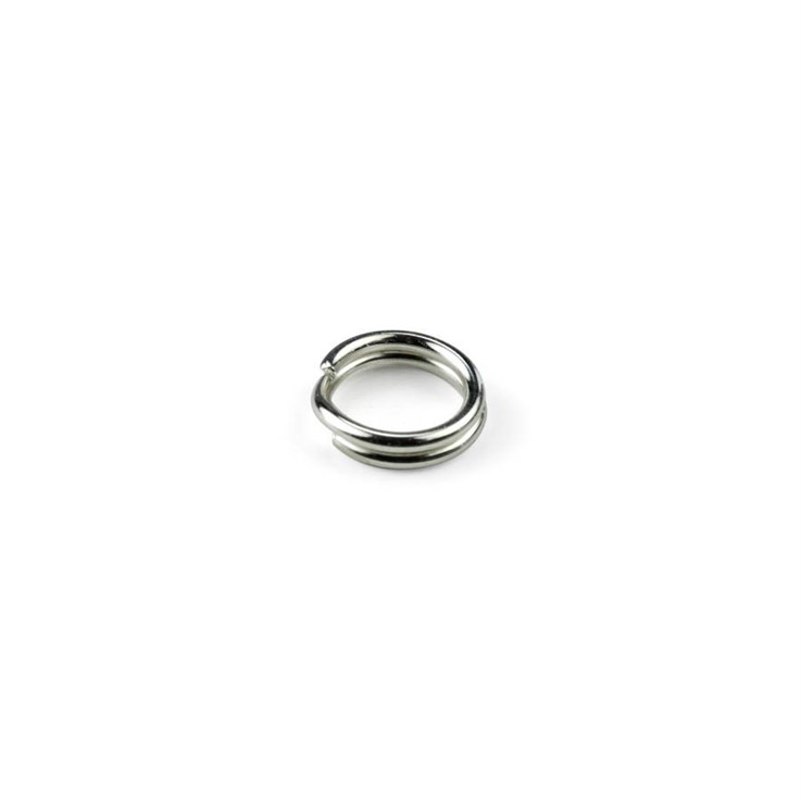5.8mm Split Ring 0.71mm Strong Silver Plated