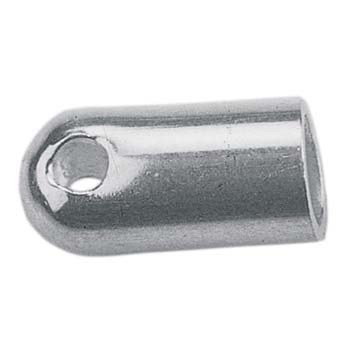 End Cap for 3mm Cord Sterling Silver (STS)