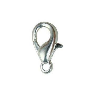 Trigger Catch Clasp Small 10mm Silver Plated