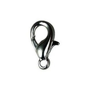 Trigger Catch Clasp Small 10mm Black Plated