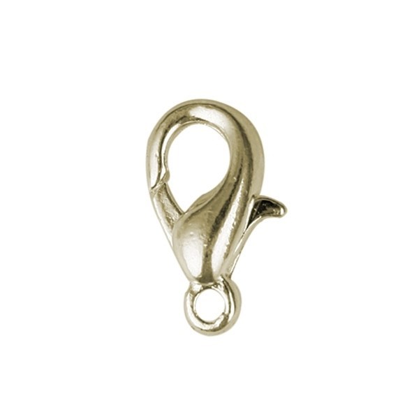 Trigger Catch Clasp Medium 13mm Gold Plated