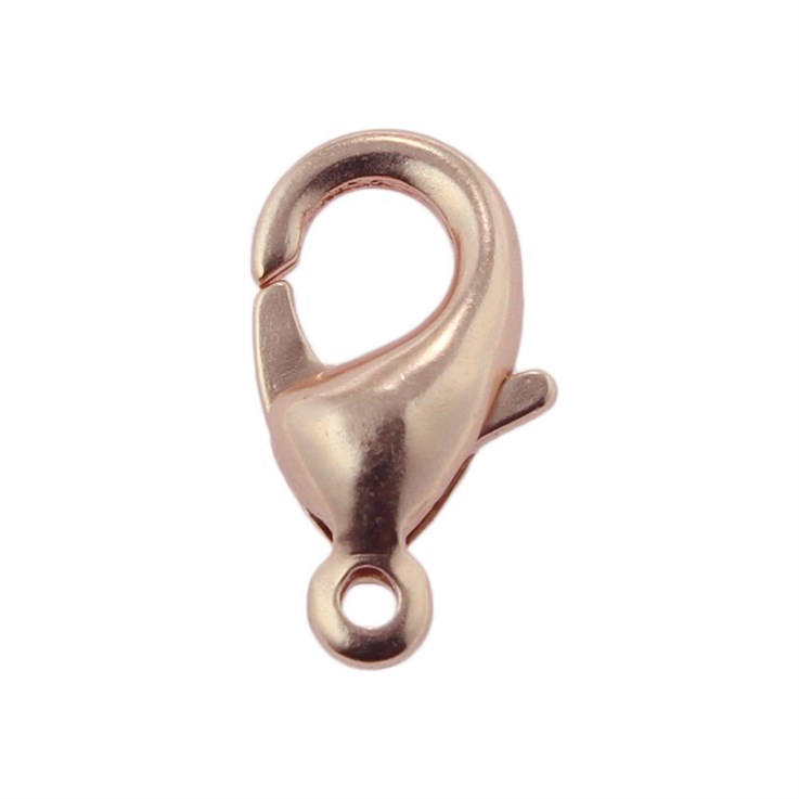 Trigger Catch  Clasp Medium 13mm Rose Gold Plated