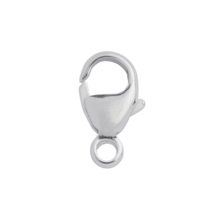 Oval Trigger Catch Clasp Small 9.1mm ECO Sterling Silver (STS)