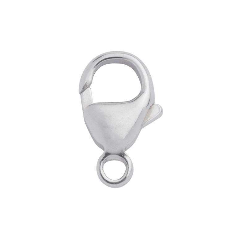 Oval Trigger Catch Clasp Large 13.1mm ECO Sterling Silver (STS)