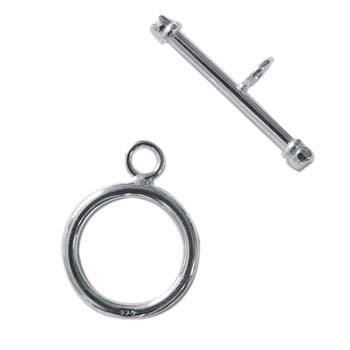 16mm Toggle Bar Clasp Sterling Silver (STS)