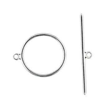 18mm Toggle Bar Clasp Sterling Silver (STS)