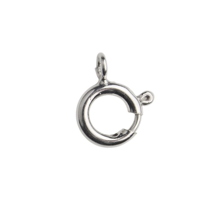 10mm  Bolt Ring Clasp (Standard) Open ECO Sterling Silver (STS)