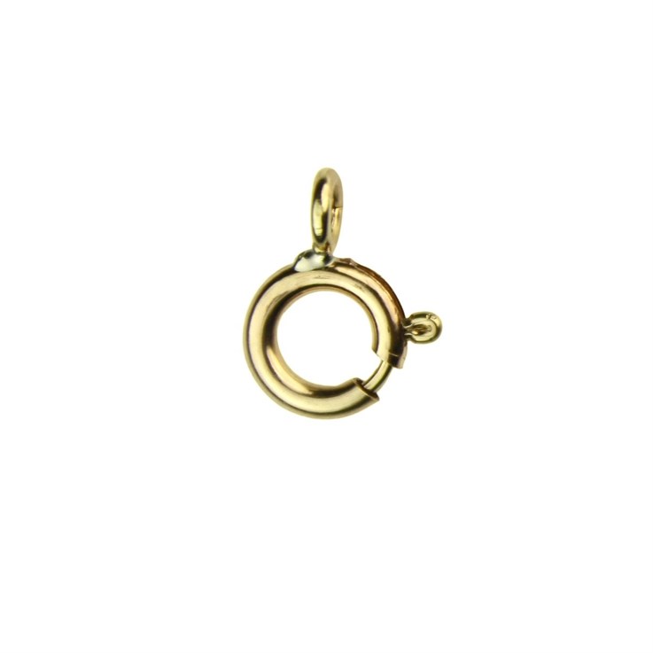 8mm Bolt Ring Clasp Open Gold Filled
