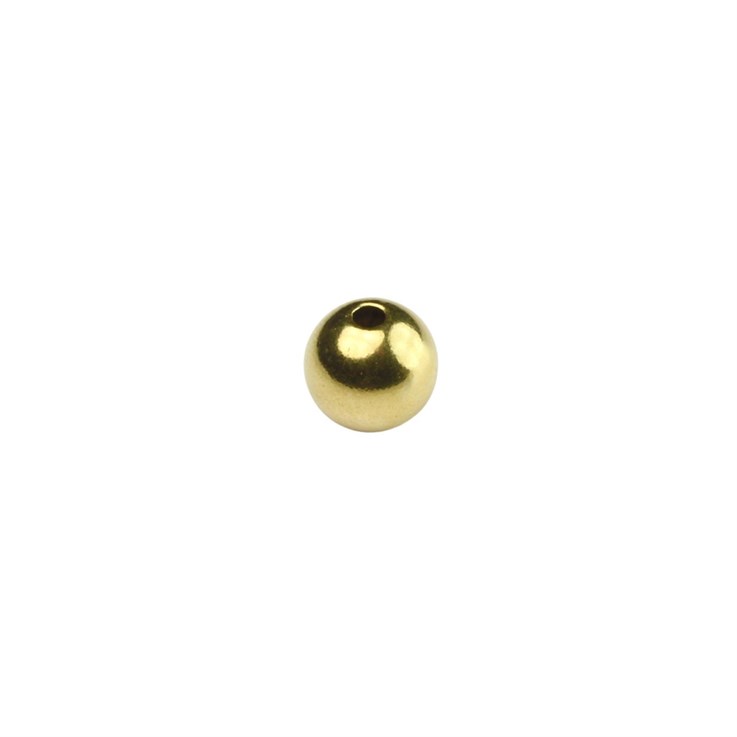 8mm Plain Round Shaped Bead with 2.0mm Hole Gold Filled