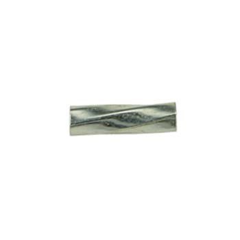 Twist Heishi Bead  5mm Sterling Silver (STS)