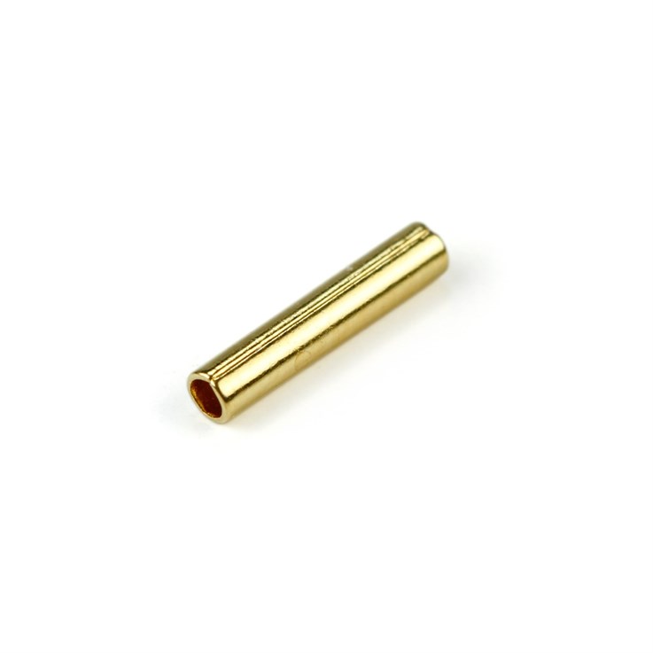 6mm Plain heishi spacer bead Gold Plated (GP)