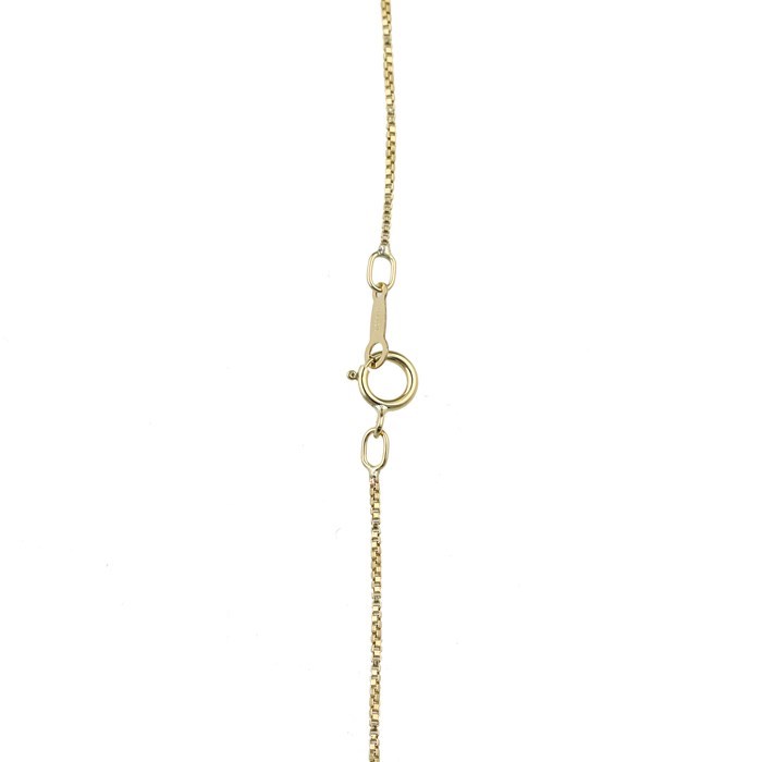 16" Box Chain 0.85mm Finished Necklace Gold Filled