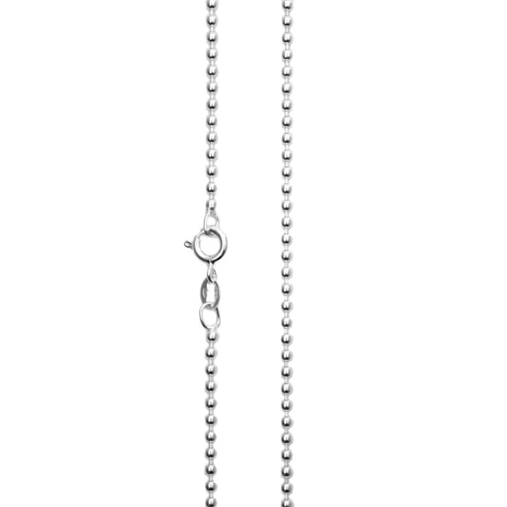 18" Superior Ball Chain 2mm ECO Sterling Silver (STS)