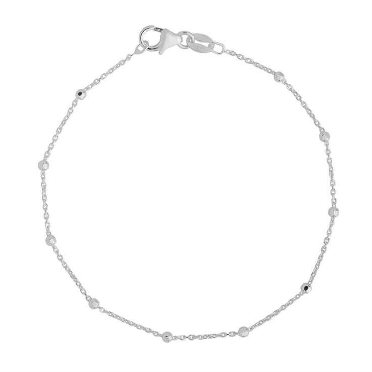 Superior Satellite Bracelet Chain 7" ECO Sterling Silver (Anti Tarnish)