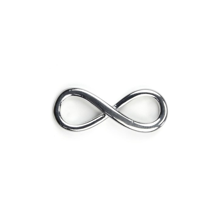 Infinity Link Casting 23x9mm Sterling Silver