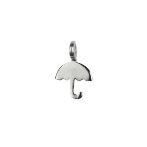 Umbrella Charm Pendant 7mm Sterling Silver (STS)