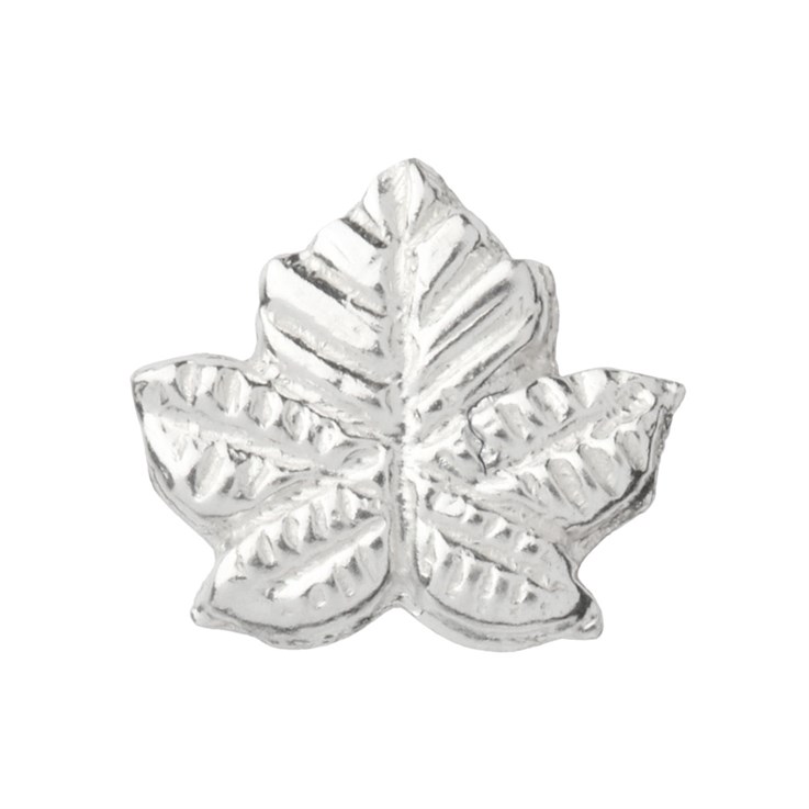 Maple Leaf Solderable Accent 10x8mm Sterling Silver