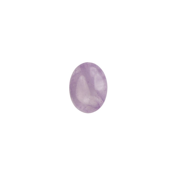 18x13mm Amethyst Lavender Gemstone Cabochon