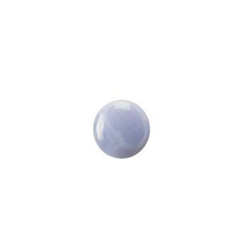 8mm Blue Lace Agate Gemstone Cabochon