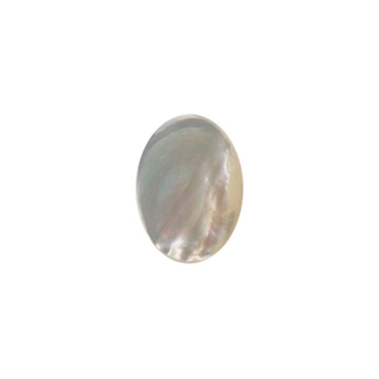 14x10mm Mother of Pearl Superior Shell Cabochon